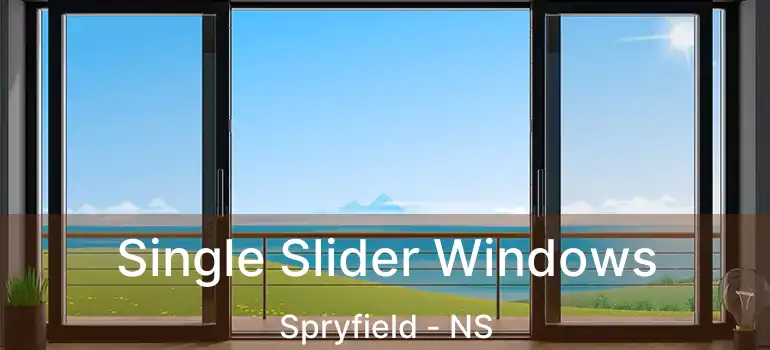  Single Slider Windows Spryfield - NS