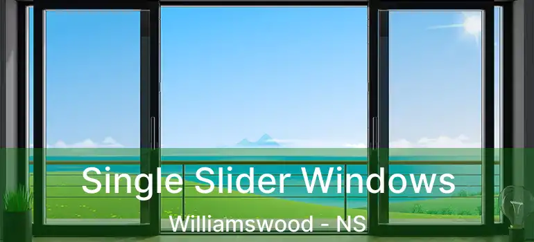  Single Slider Windows Williamswood - NS