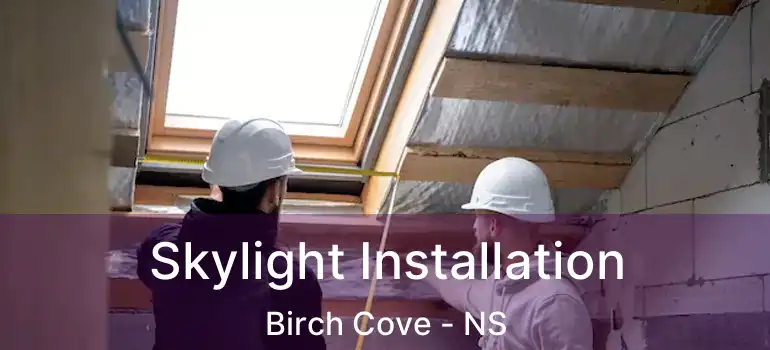  Skylight Installation Birch Cove - NS