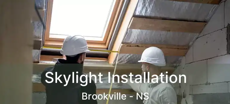  Skylight Installation Brookville - NS