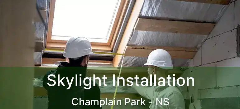  Skylight Installation Champlain Park - NS