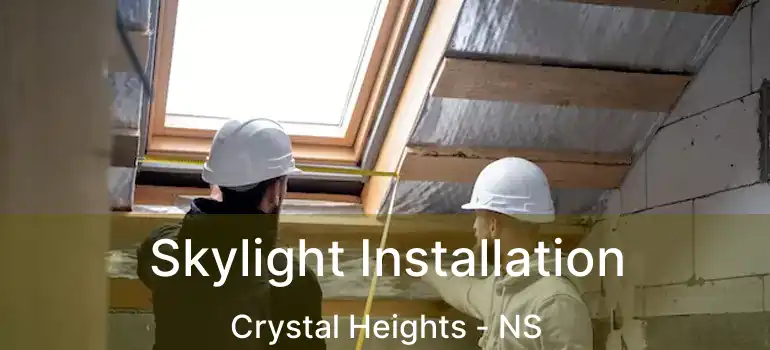  Skylight Installation Crystal Heights - NS