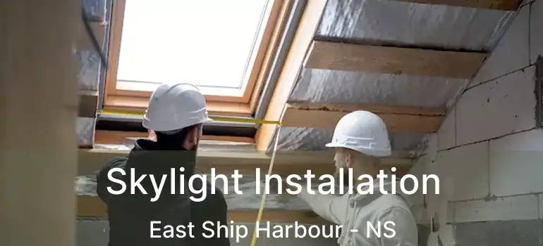  Skylight Installation East Ship Harbour - NS