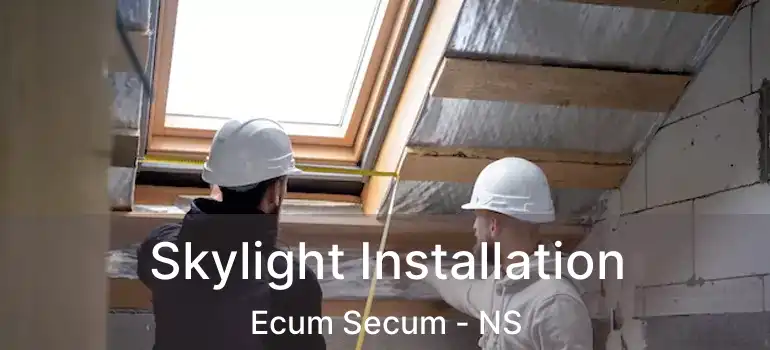  Skylight Installation Ecum Secum - NS