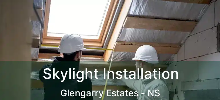  Skylight Installation Glengarry Estates - NS