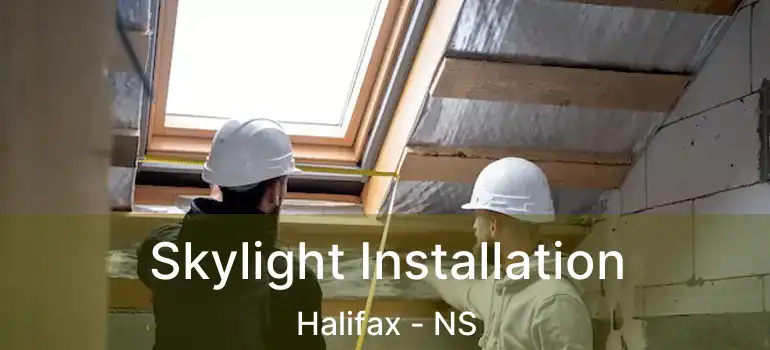  Skylight Installation Halifax - NS