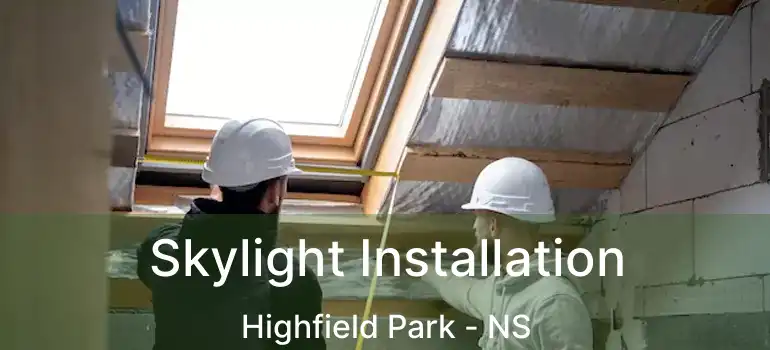  Skylight Installation Highfield Park - NS