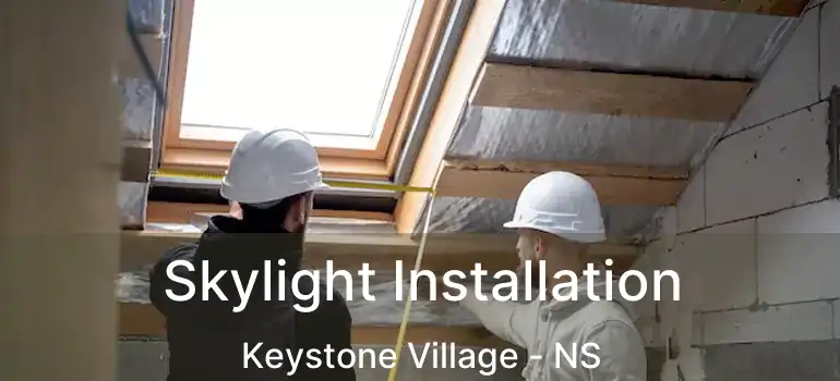  Skylight Installation Keystone Village - NS