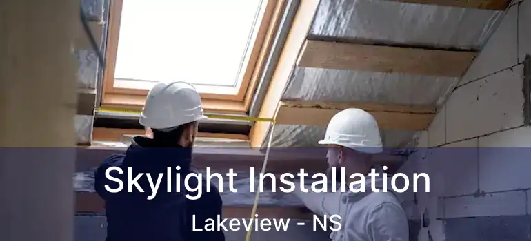  Skylight Installation Lakeview - NS