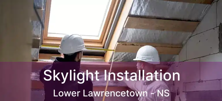  Skylight Installation Lower Lawrencetown - NS