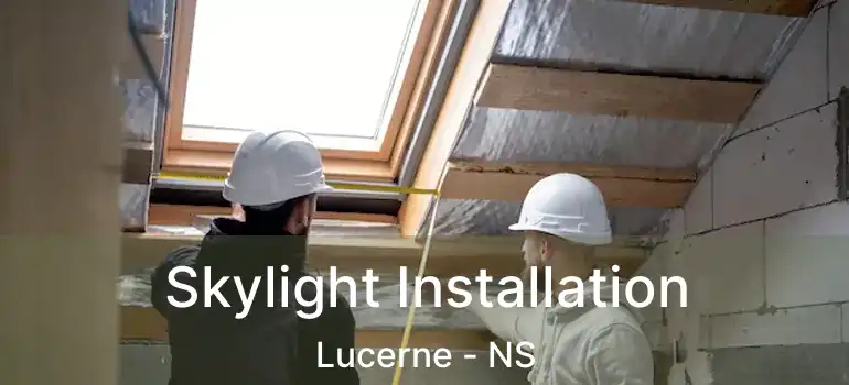  Skylight Installation Lucerne - NS