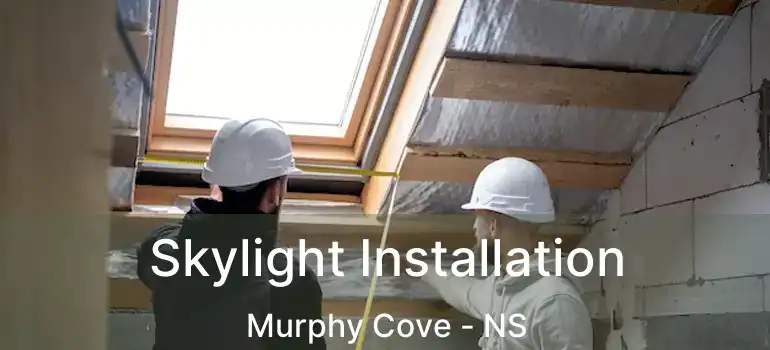  Skylight Installation Murphy Cove - NS