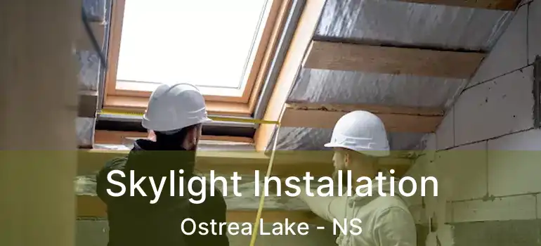  Skylight Installation Ostrea Lake - NS