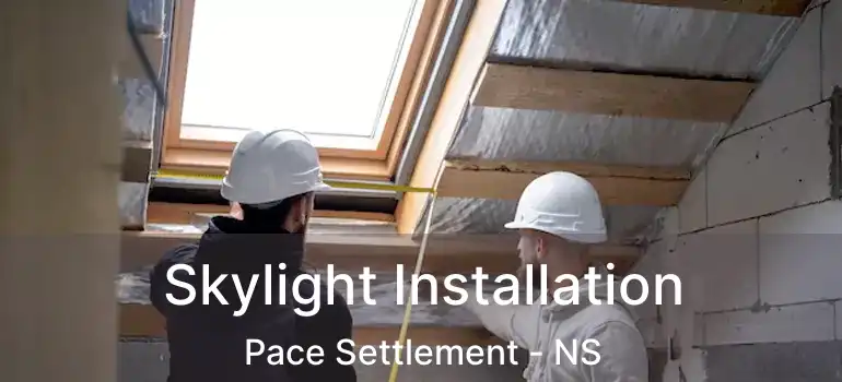  Skylight Installation Pace Settlement - NS