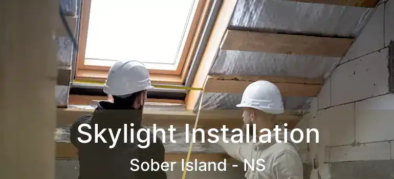  Skylight Installation Sober Island - NS