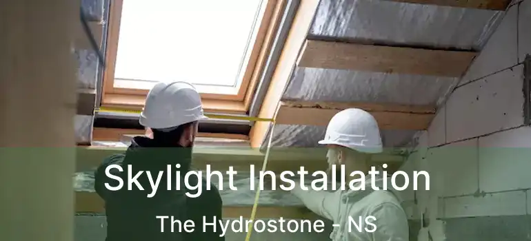  Skylight Installation The Hydrostone - NS