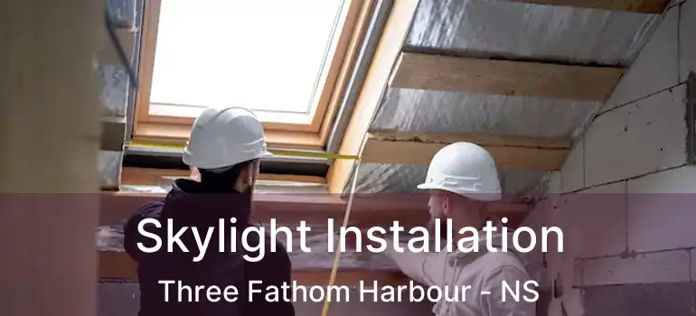  Skylight Installation Three Fathom Harbour - NS