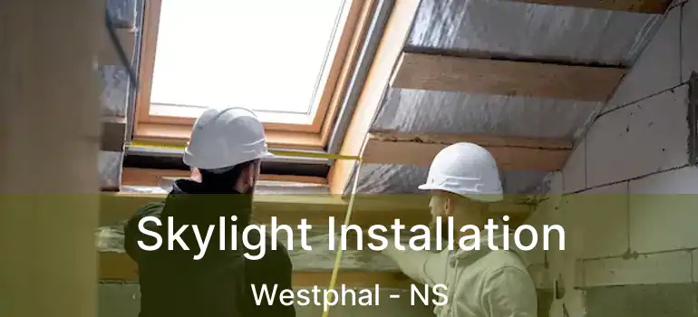  Skylight Installation Westphal - NS