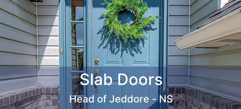  Slab Doors Head of Jeddore - NS