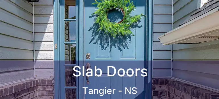  Slab Doors Tangier - NS