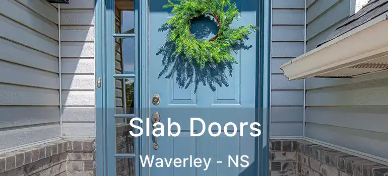  Slab Doors Waverley - NS