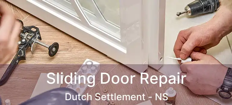  Sliding Door Repair Dutch Settlement - NS