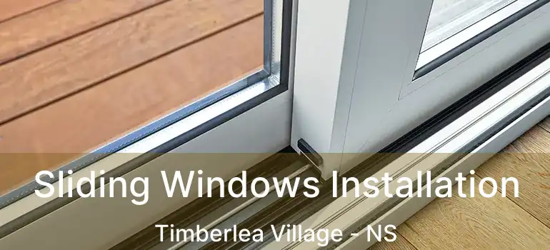  Sliding Windows Installation Timberlea Village - NS