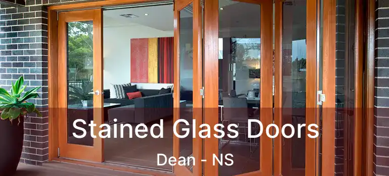  Stained Glass Doors Dean - NS