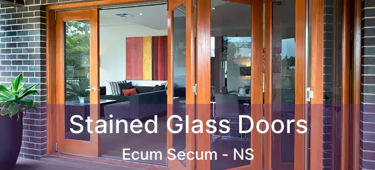  Stained Glass Doors Ecum Secum - NS