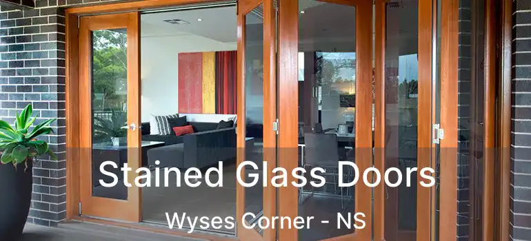  Stained Glass Doors Wyses Corner - NS