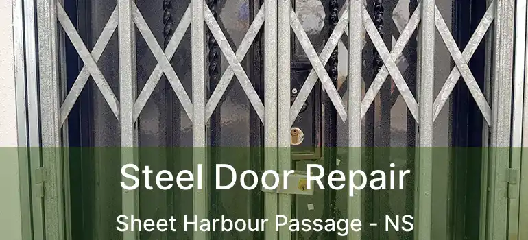  Steel Door Repair Sheet Harbour Passage - NS