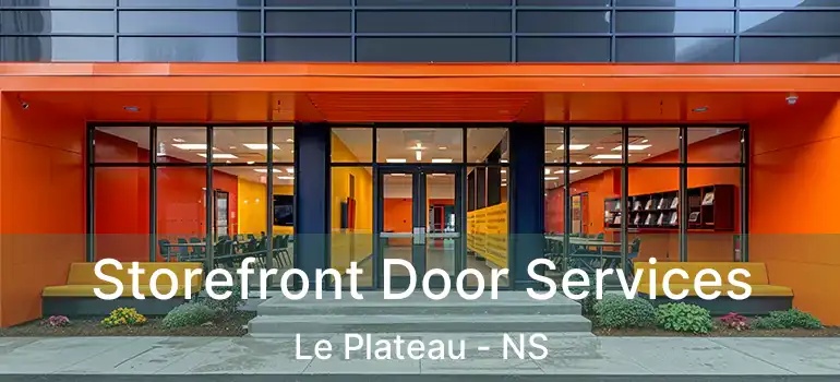  Storefront Door Services Le Plateau - NS