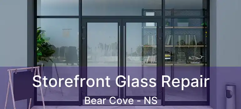  Storefront Glass Repair Bear Cove - NS