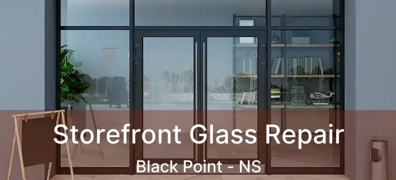  Storefront Glass Repair Black Point - NS