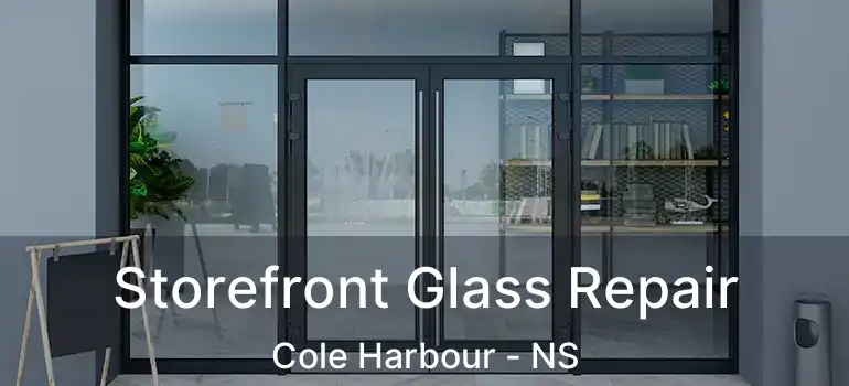  Storefront Glass Repair Cole Harbour - NS