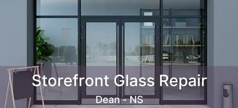  Storefront Glass Repair Dean - NS