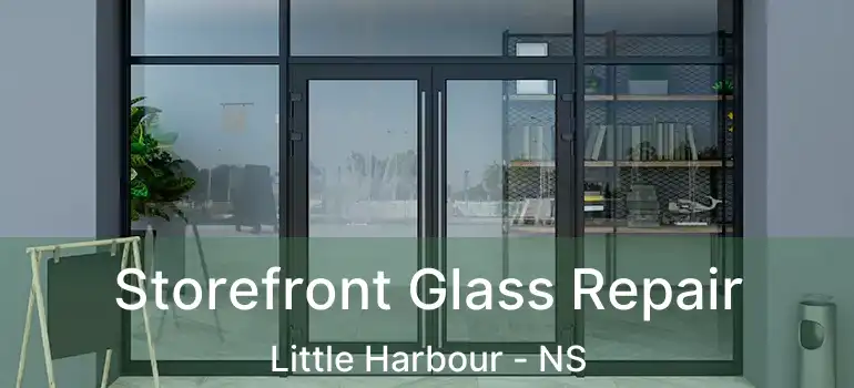  Storefront Glass Repair Little Harbour - NS