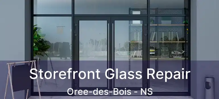  Storefront Glass Repair Oree-des-Bois - NS