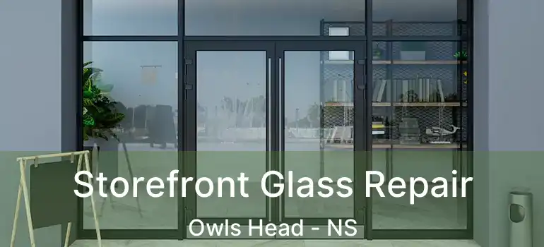  Storefront Glass Repair Owls Head - NS