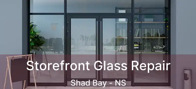  Storefront Glass Repair Shad Bay - NS