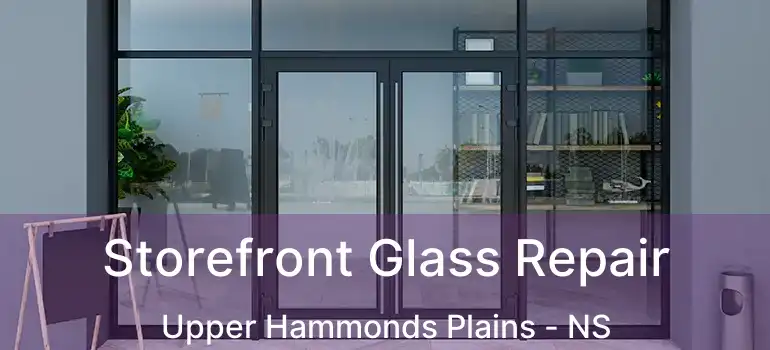  Storefront Glass Repair Upper Hammonds Plains - NS