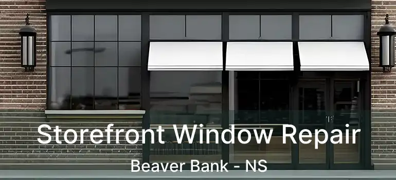  Storefront Window Repair Beaver Bank - NS