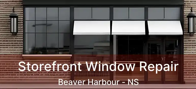  Storefront Window Repair Beaver Harbour - NS