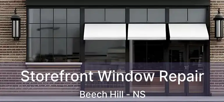  Storefront Window Repair Beech Hill - NS