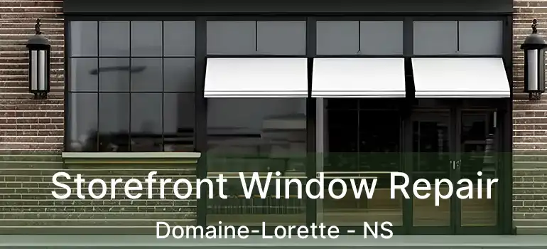  Storefront Window Repair Domaine-Lorette - NS