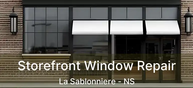  Storefront Window Repair La Sablonniere - NS