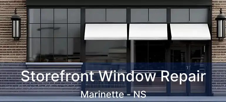  Storefront Window Repair Marinette - NS