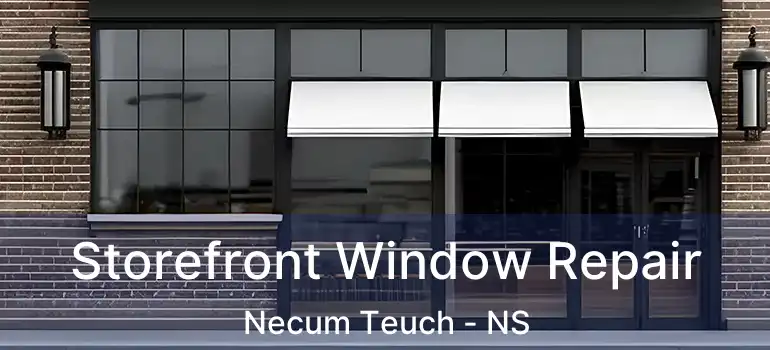  Storefront Window Repair Necum Teuch - NS