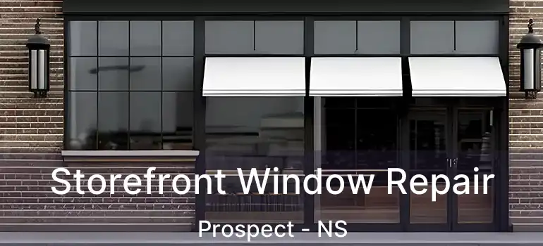  Storefront Window Repair Prospect - NS