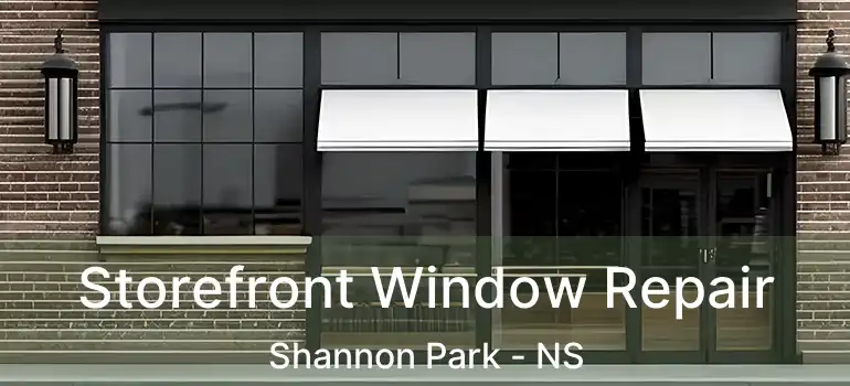  Storefront Window Repair Shannon Park - NS